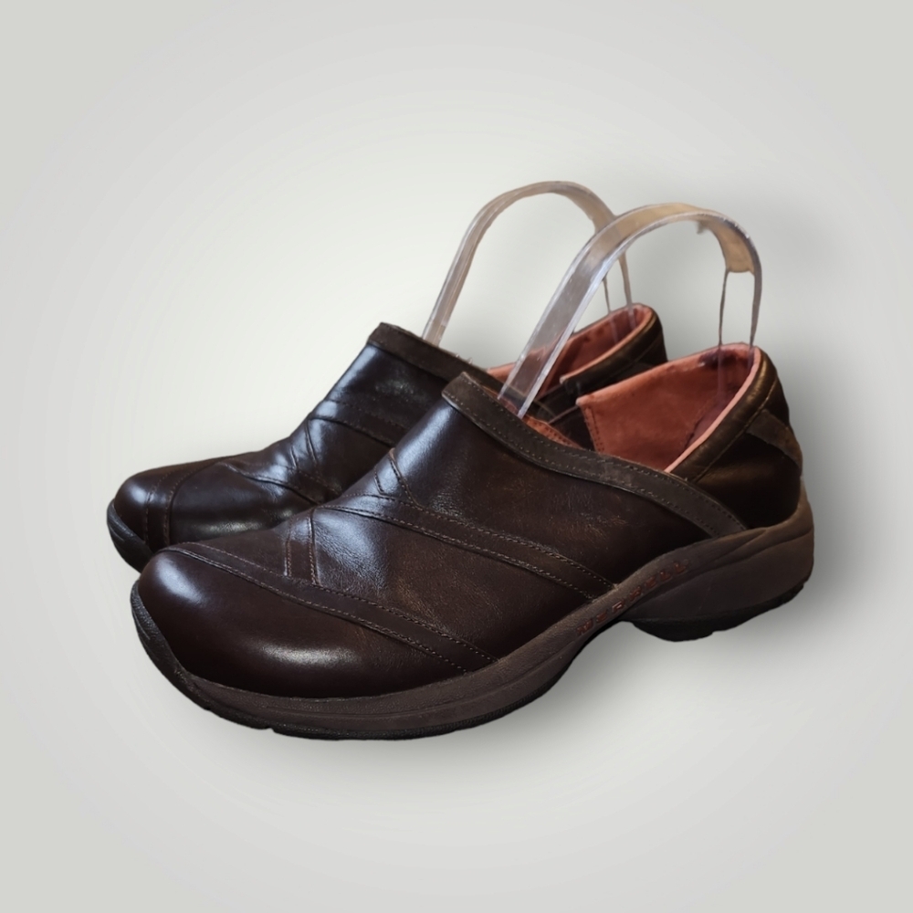 Merrell Primo Patch Brown Full Leather Pigskin Us… - image 8